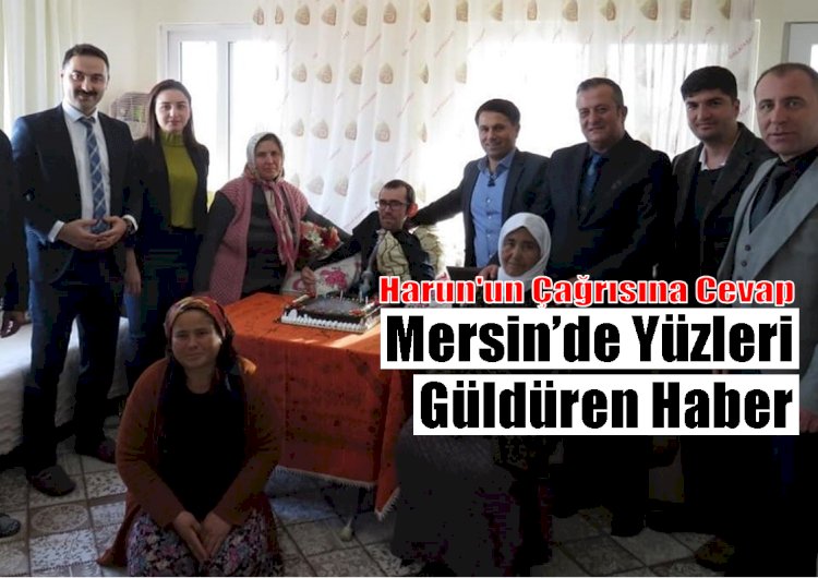 Mersin'de Güzel Haber, Sosyal Medyadan Yapılan Çağrıya Duyarsız Kalmadılar