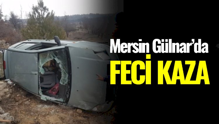 Mersin'in Gülnar İlçesinde Kaza; Yaralılar Var...