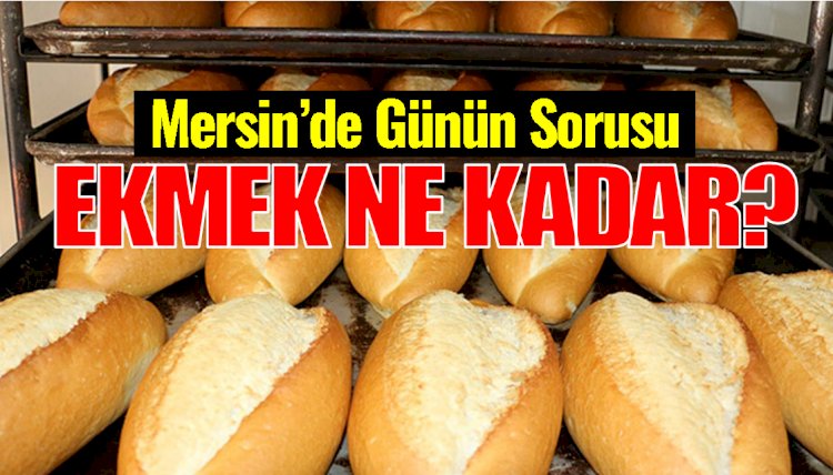 Mersin'de Ekmek Fiyatlarındaki Farklılık Tepkilere Neden Oluyor