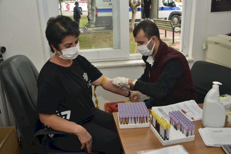 Yenişehir Belediyesinden çalışanlarına sağlık taraması
